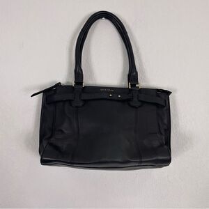 Cole Haan Black Leather Shoulder Purse